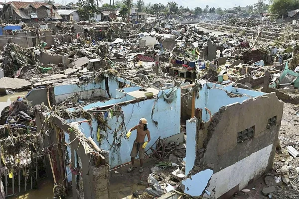 Community recovery aid after flooding